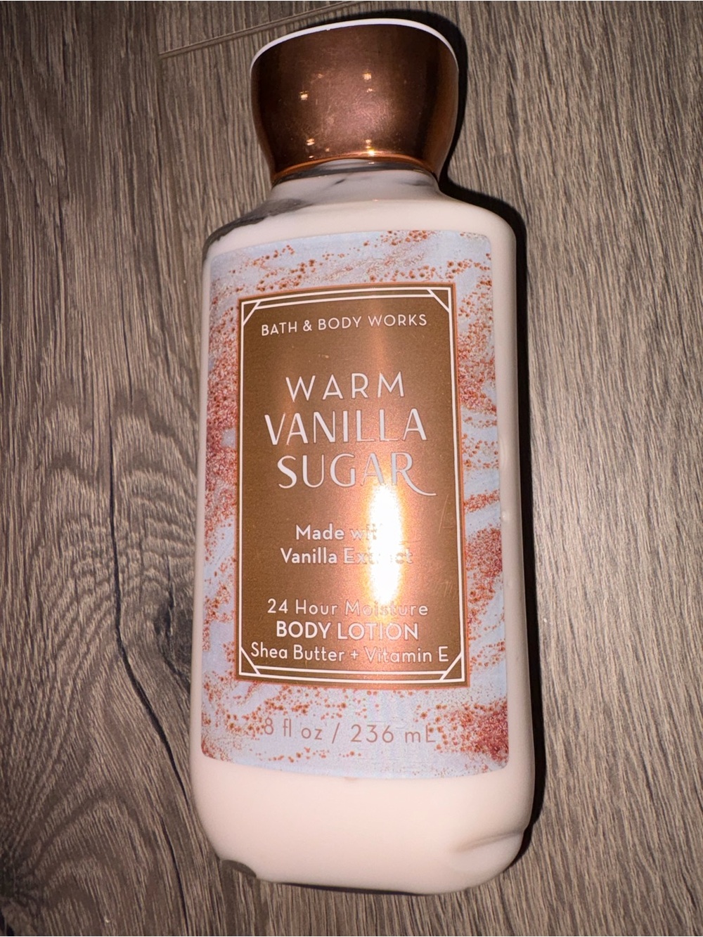 Bath & Body Works Warm Vanilla Sugar Body Lotion - Cream👌